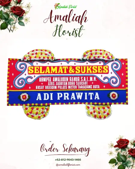 Papan Bunga Ucapan Selamat Asempapan